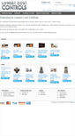 Mobile Screenshot of lowestcostcontrols.co.uk